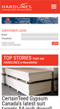 Mobile Screenshot of hardlines.ca